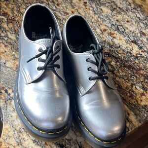 Dr. Martens Silver Lo-Top US  size 7
